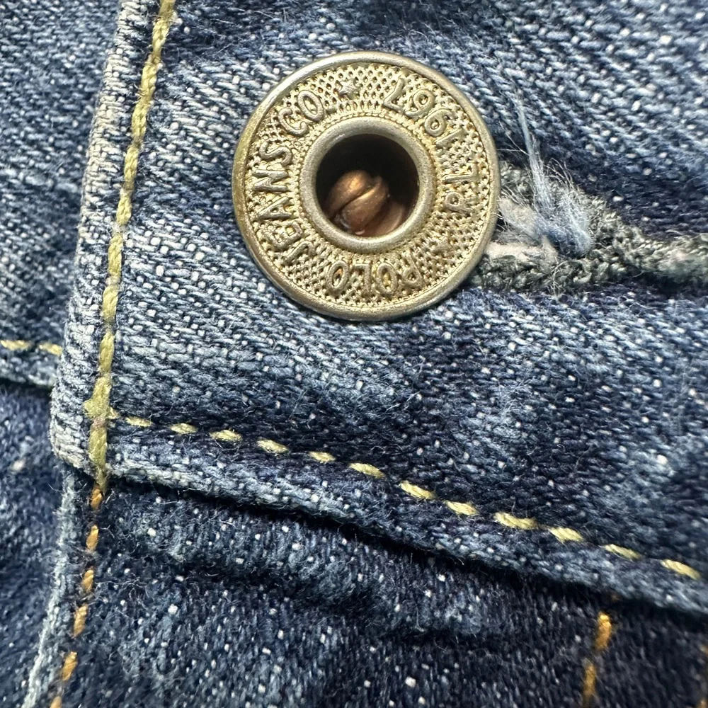Polo Ralph Lauren Jeans Co Men’s 38x30 Blue Straight Denim Pants Blue Vintage
